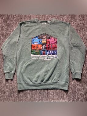Comfort Colors Christmas Graphic Sweatshirt Taylor Swift Inspired Size M